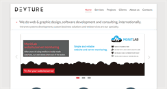 Desktop Screenshot of devture.com