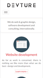 Mobile Screenshot of devture.com