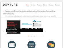 Tablet Screenshot of devture.com